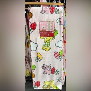 NEW RELEASE strawberry shortcake easter plush blanket throw
